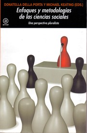 Cover of: Enfoques y metodologías de las ciencias sociales : una perspectiva pluralista