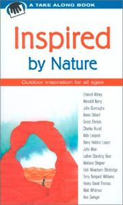 Cover of: Inspired by nature