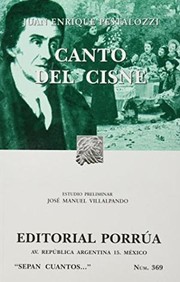 Cover of: Canto del cisne