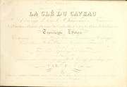 Cover of: Le clé du caveau by Pierre Adolphe Capelle