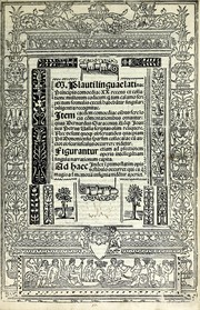 Cover of: M. Plauti linguae latinae principis comoediae XX recens ex collatione multorum codicum by Titus Maccius Plautus