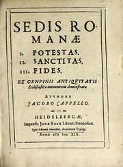 Cover of: Sedis romanae: ex genuinis antiquitatis ecclesiasticae monumentis demonstrata