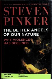 Cover of The better angels of our nature