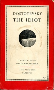 Cover of: Idiot: Translated by David Magarshack