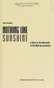 Nothing like sunshine by Ben Kamin