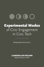 Experimental Modes of Civic Engagement in Civic Tech