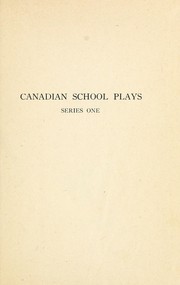 Cover of: Canadian school plays: Series one