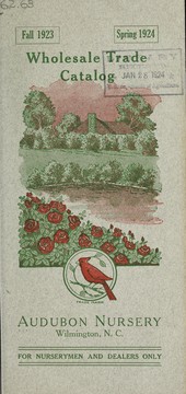 Cover of: Wholesale trade catalog: fall 1923, spring 1924