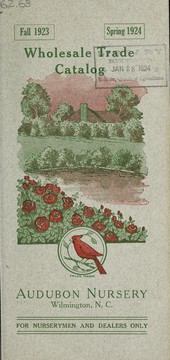 Wholesale trade catalog by Audubon Nurseries