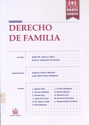 Cover of: Derecho de familia by 
