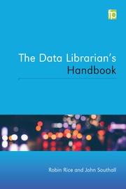 Cover of: The Data Librarian's Handbook