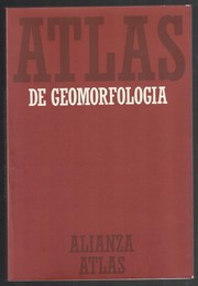 Cover of: Atlas de geomorfología