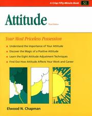 Cover of: Attitude: your most priceless possession