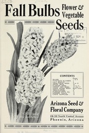 Cover of: Fall bulbs, flower and vegetable seeds [catalog]