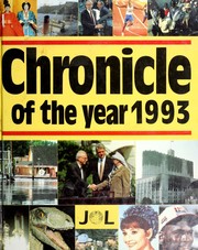 Cover of: Chronicle of the year 1993