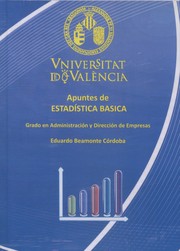 Cover of: Apuntes de estadística básica by 