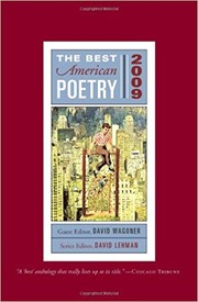 Cover of: The Best American Poetry 2009