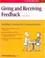 Cover of: Giving and receiving feedback