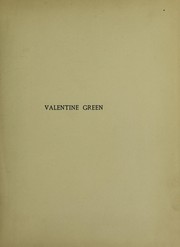 Cover of: Valentine Green
