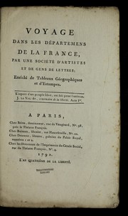 Cover of: Voyage dans les de partemens de la France by Joseph Lavalle e