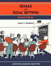 Cover of: Goals and goal setting