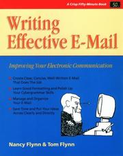 Cover of: Writing Effective E-Mail | Nancy Flynn