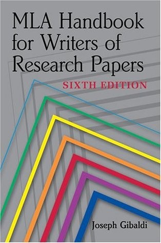 mla handbook for writers of research papers 7th edition online