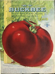 Cover of: H.W. Buckbee seed and plant guide by H.W. Buckbee (Firm)