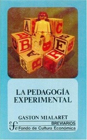 Cover of: La pedagogia experimental