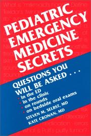 Cover of: Pediatric Emergency Medicine Secrets