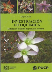 Cover of: Investigación fitoquímica: métodos en el estudio de productos naturales by 