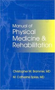 Cover of: Manual of Physical Medicine and Rehabilitation