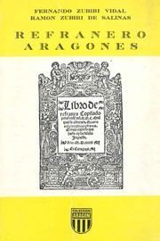 Cover of: Refranero aragonés