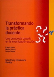 Front cover of Transformando la practica docente by Cecilia Fierro
