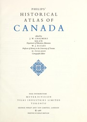 Cover of: Philips' historical atlas of Canada