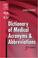 Cover of: Dictionary of Medical Acronyms & Abbreviations (5th Edition)