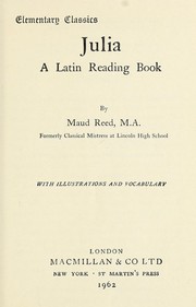 Cover of: Julia: a latin reading book