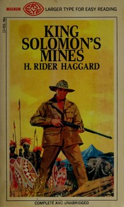 Cover of: King Solomon's mines