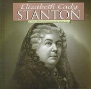 Cover of: Elizabeth Cady Stanton by Lucile Davis
