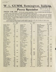 Cover of: Prices for 1923