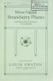 Silver-medal strawberry plants and other choice products of the garden by Louis Graton (Firm)