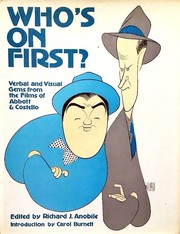 Cover of: Who's on First? by Richard J. Anobile