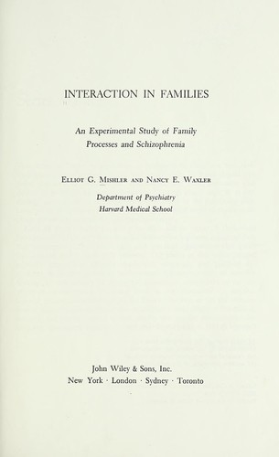 Interaction in families