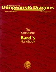 Cover of: The Complete Bard's Handbook by Blake Mobley
