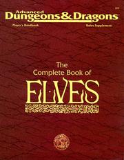 Cover of: The Complete Book of Elves by Colin McComb, Colin McComb