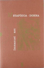 Cover of: Metafísica : Dohna by 