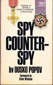 Cover of: Spy Counterspy by Dusko Popov