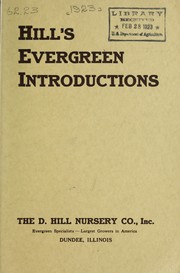 Cover of: Hill's evergreen introductions