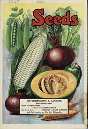 Seeds by Hetherington & Landess
