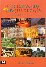 Cover of: Diccionario de arqueología